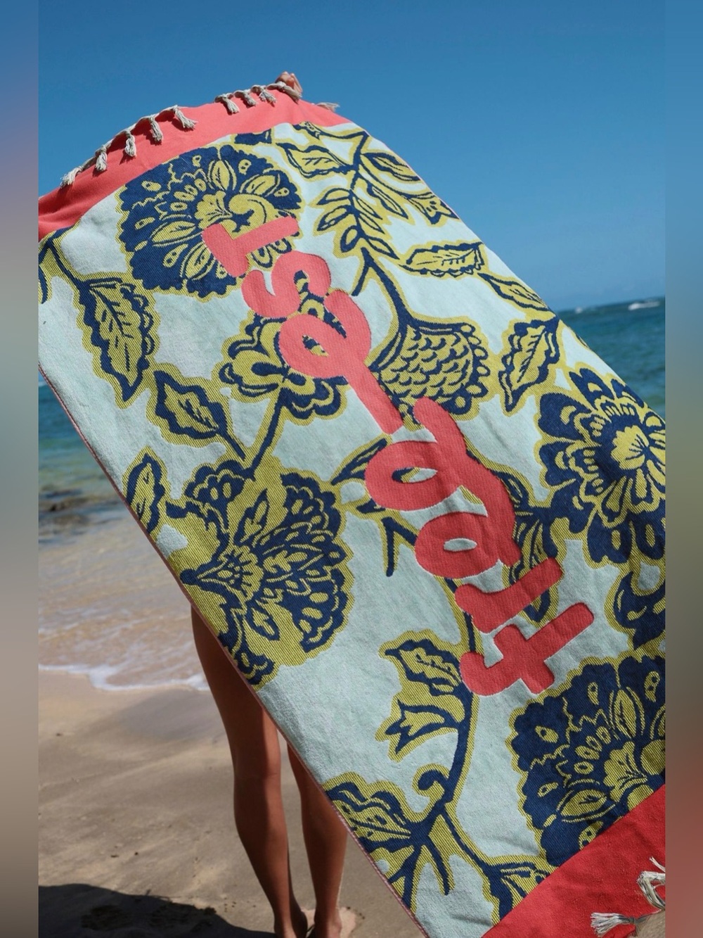 NWT Free People Free-est Eden Fringe Towel
